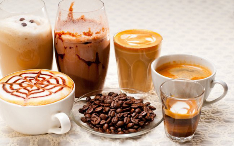 Flavored coffee drinks