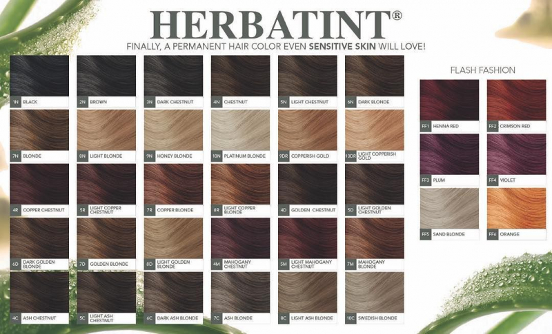 Family Focus Herbal Hair Care Products by Herbatint - Source: Pinterest