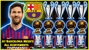 Major Achievements of Lionel Messi