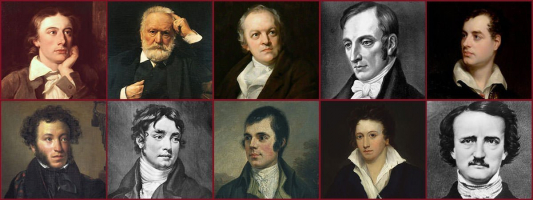 Most Famous Poets of the Romanticism Movement