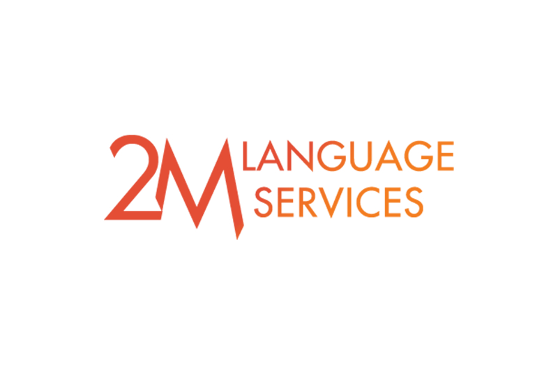 2M Language Services Logo. Photo: lochub.com
