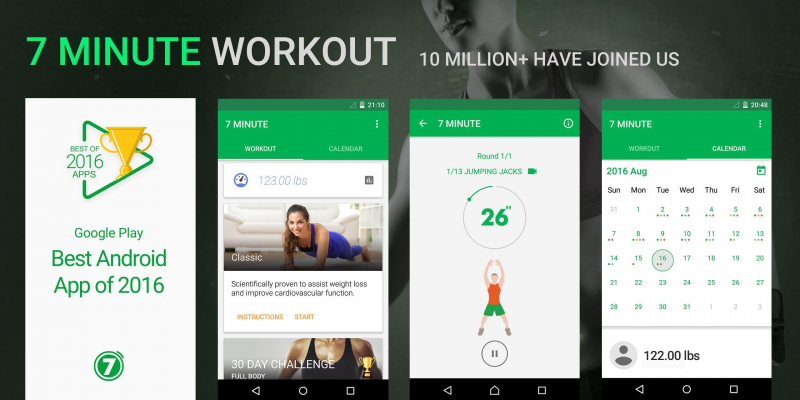 7 Minute Workout is a weight loss app with only 7 minutes workout to lose weight- SourceL APK Pure