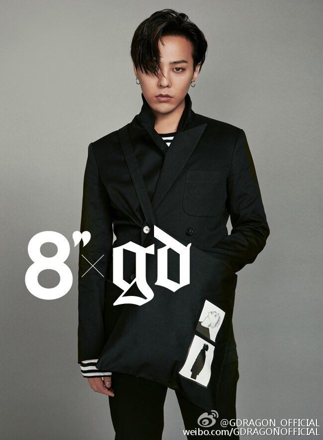 G-Dragon for Clothing Brand 8SECOND (Photo: Pinterest)