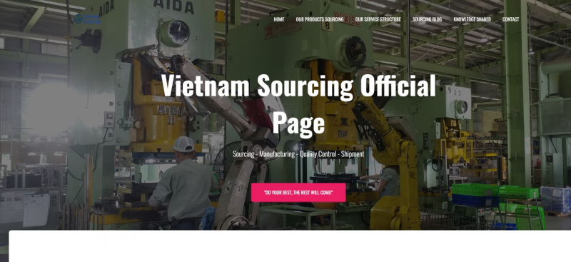 Vietnam Sourcing website