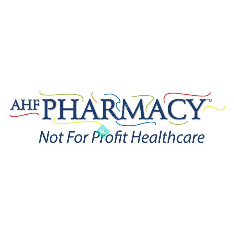 The Logo of AHF Pharmacy - Image source: https://www.ahfpharmacy.org/