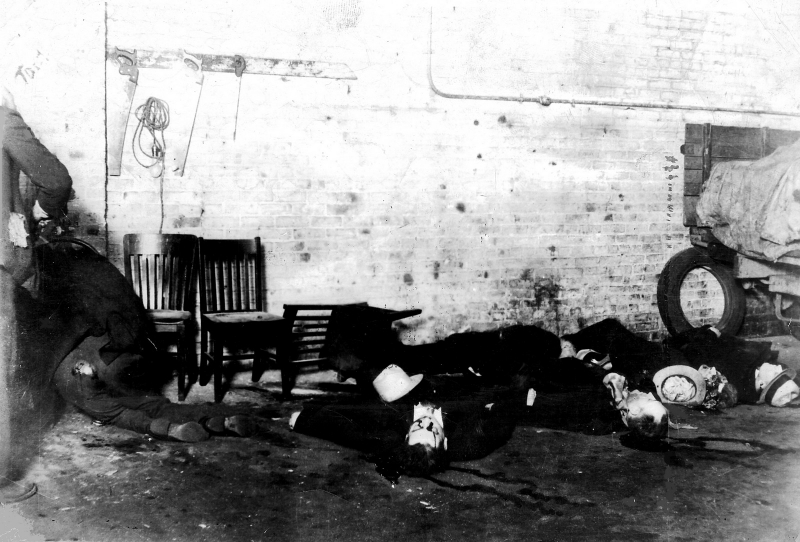 Photo:  Wikipedia - Memory of St. Valentine's Day Massacre