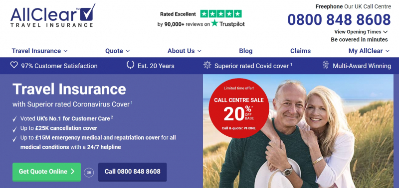travel insurance company uk