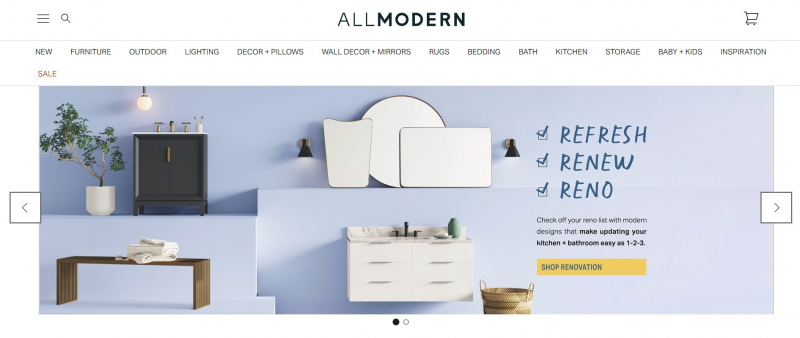 AllModern – Best for modern home decor products