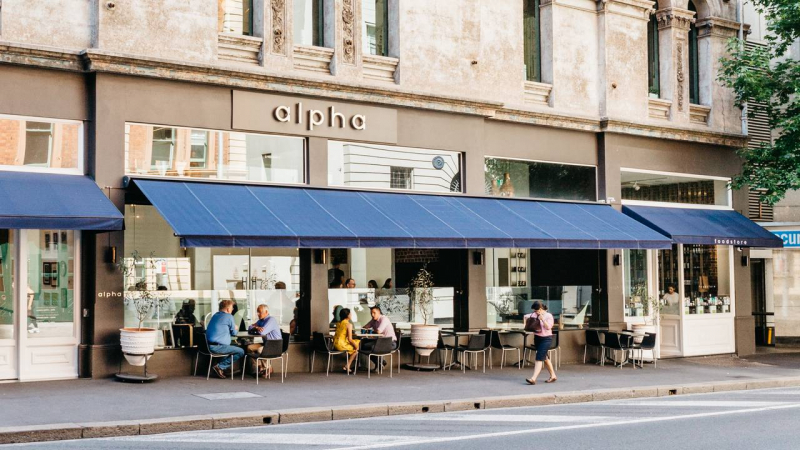 Alpha Restaurant, Sydney CBD
