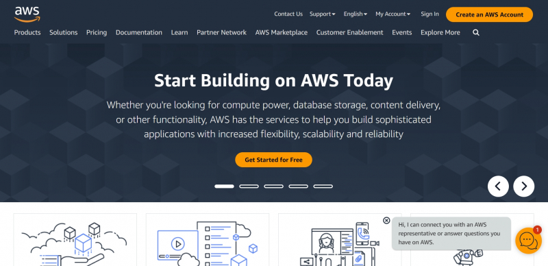 Screenshot via https://aws.amazon.com