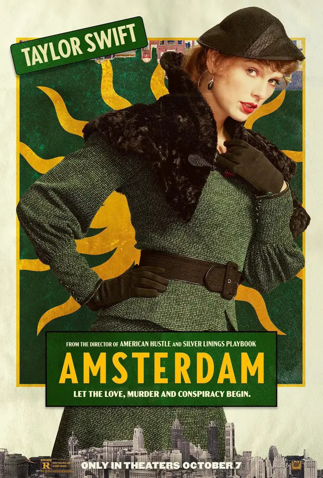 Taylor Swift is acting again in Amsterdam. Picture: 20th Century Studios