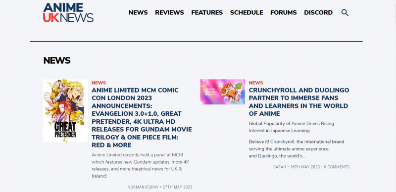 Anime UK News animeuknews  Twitter