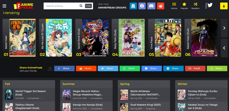 Screenshots via animefreak.site