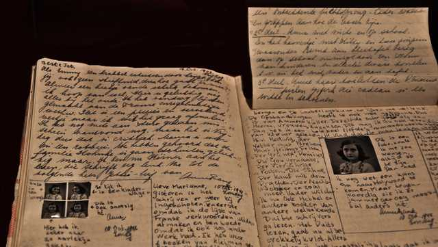 Photo:  WMUR -  Diary of ﻿Anne Frank