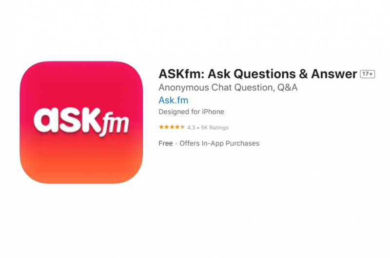 Screenshot via https://apps.apple.com/us/app/askfm-ask-questions-answer/id635896473