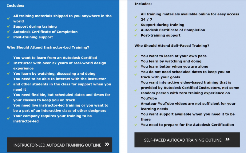 AutoCAD Online Training (CAD Training Online)