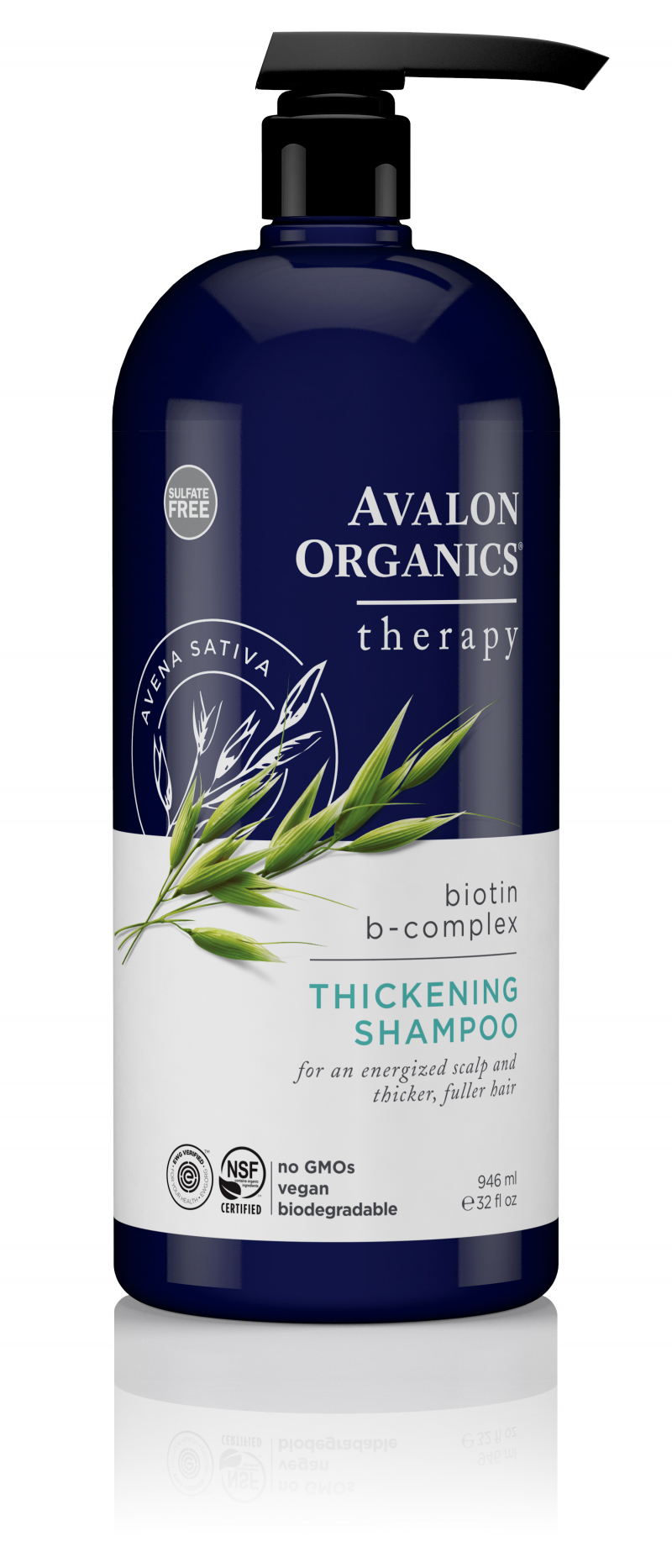 Avalon Organics B-Complex Biotin Thickening Shampoo. Photo: walmart.com
