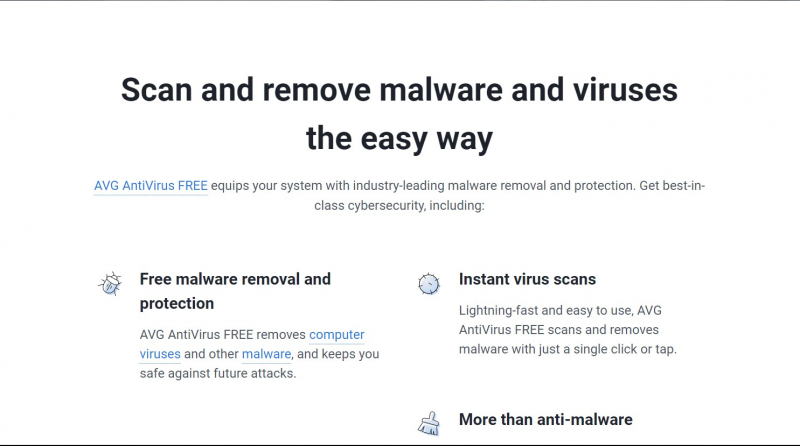 Screenshot of https://www.avg.com/en/signal/malware-and-virus-removal-tool