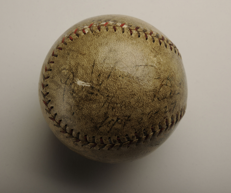 Photo: https://baseballhall.org/discover/short-stops/babe-ruths-60th-home-run-ball