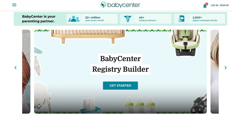 Screenshot via https://www.babycenter.com/