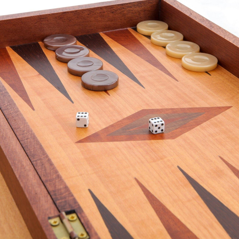 Photo:  Elite Crafters - Backgammon Game Set