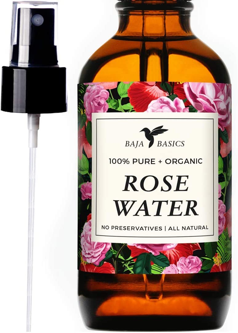 Baja Basics Rose Water Spray. Photo: amazon.com