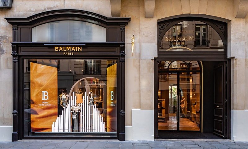 Balmain Flagship Store in Paris