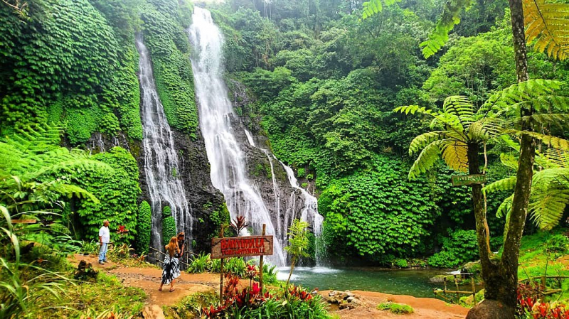 Banyumala Twin waterfall