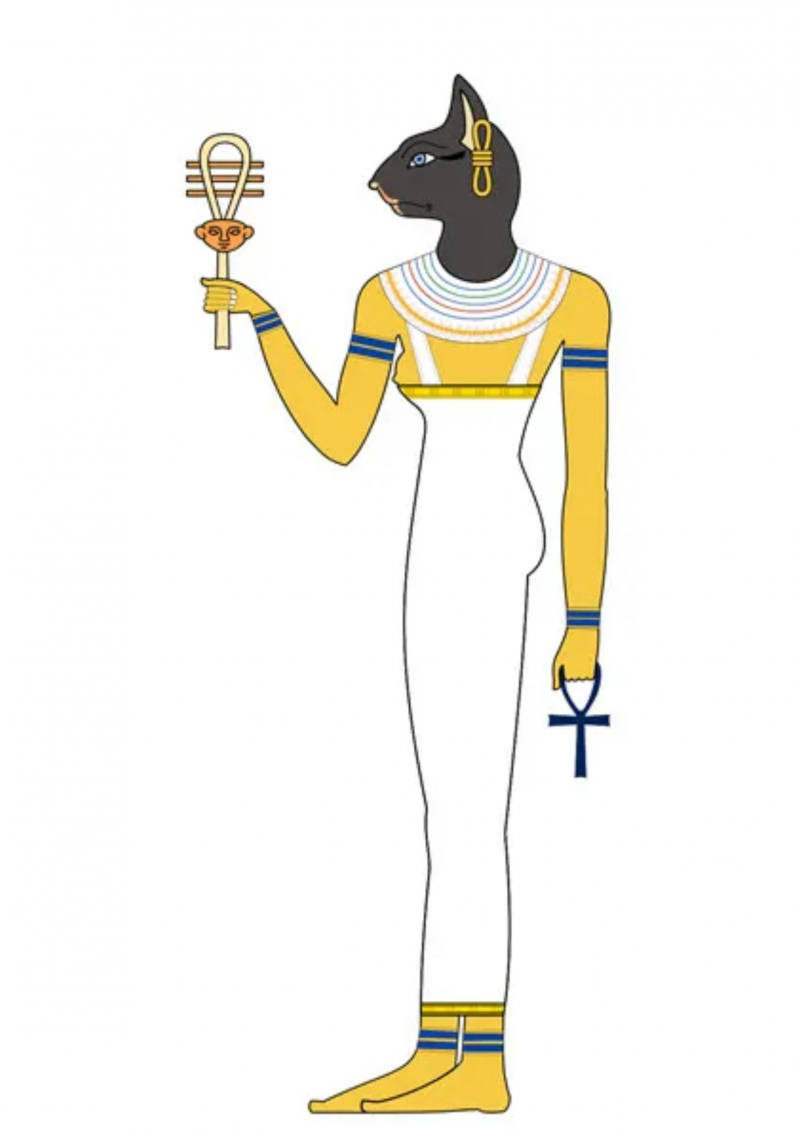 Ancient Egyptian Goddess of Feline, Bastet