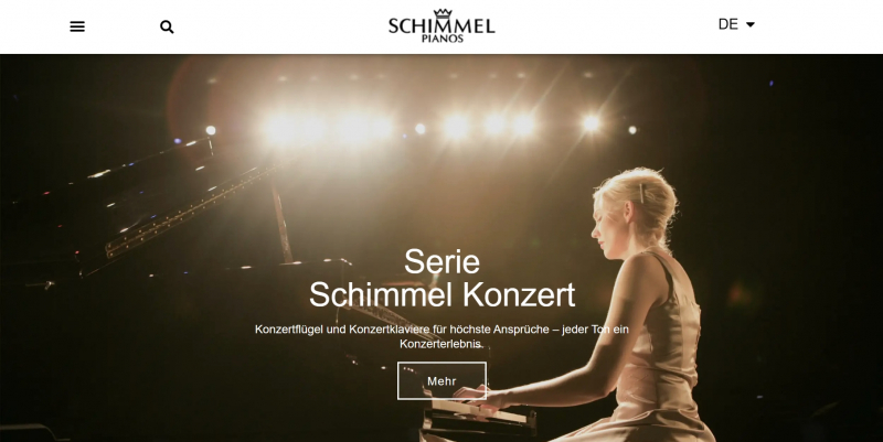 Screenshot via              https://www.schimmel-piano.de/