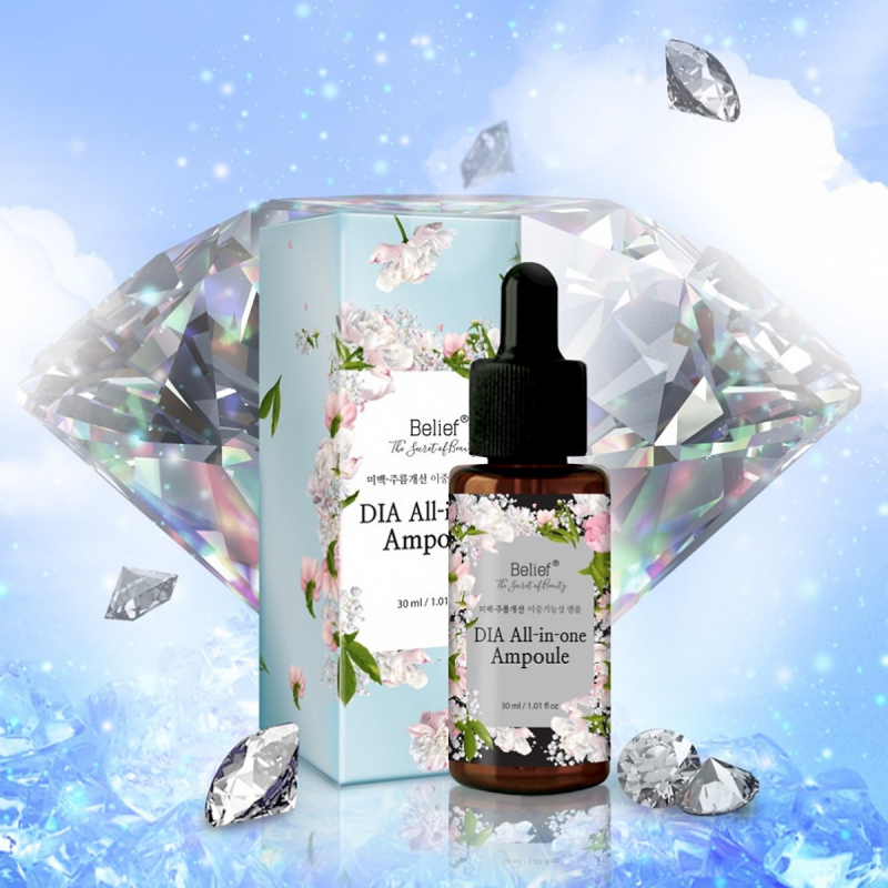Ampoule Stem Cell Essence: Helps increase elasticity, provides moisture, regenerates dry, rough skin to become smooth and full of life; Balance excess oil on combination skin, oily skin; Improve skin tone, make skin radiant pink. Photo: Belif.com.vn