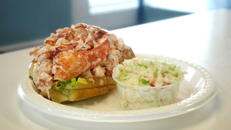 Photograph: Courtesy Belle Isle Seafood Lobster roll at Belle Isle Seafood