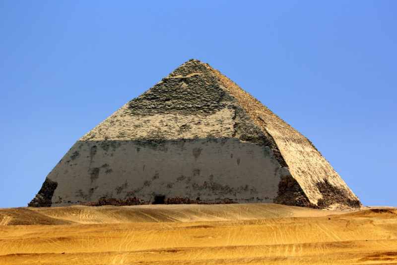 Bent Pyramid of Sneferu -  Egypt Tours Portal