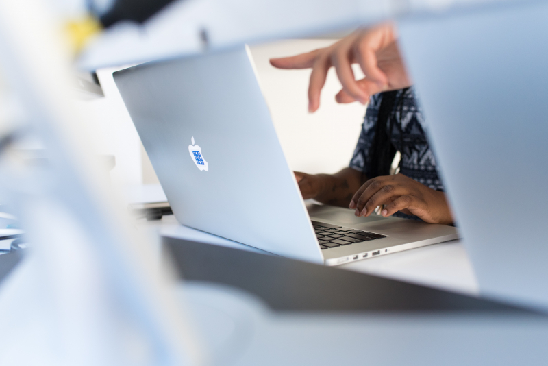 Photo by Christina Morillo: https://www.pexels.com/photo/person-s-fingers-pointing-in-macbook-pro-1181462/