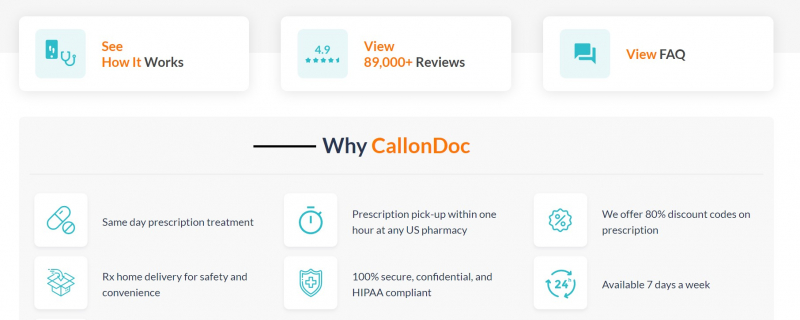 Best for affordable care: CallonDoc