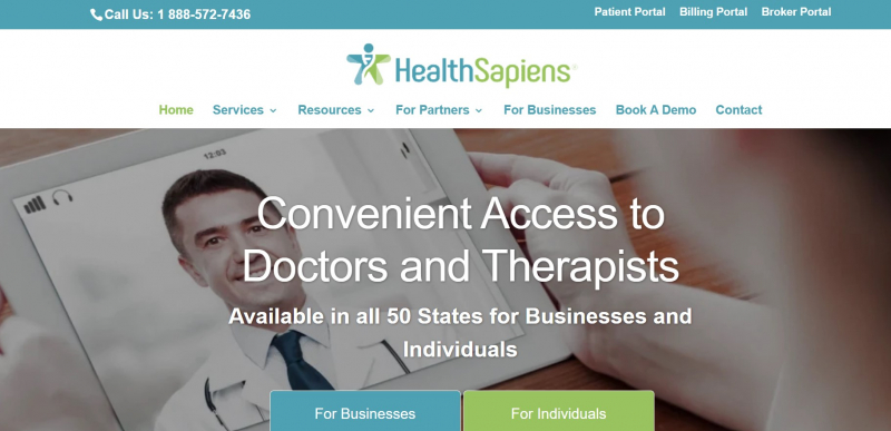 Best for monthly subscriptions: HealthSapiens