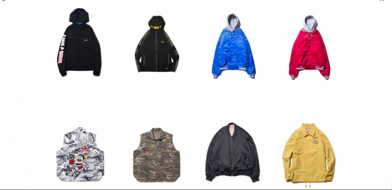Screenshot of https://have-a-goodtime.com/en/collections/jackets