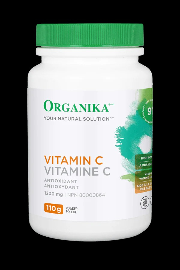 Screenshot of https://organika.com/products/vitamin-c-powder