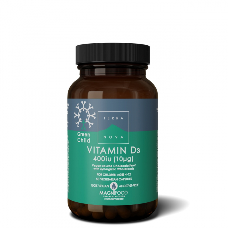 Screenshot of https://www.terranovahealth.com/product/terranova-green-child-vitamin-d3-400iu-10/