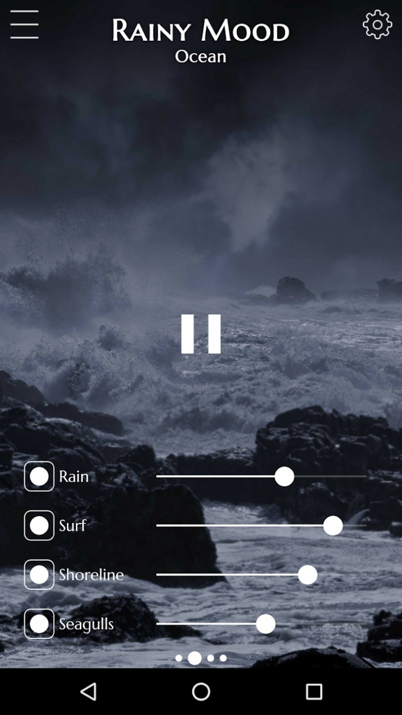 Screenshot of https://play.google.com/store/apps/details?id=com.TailoredMusic.RainyMood