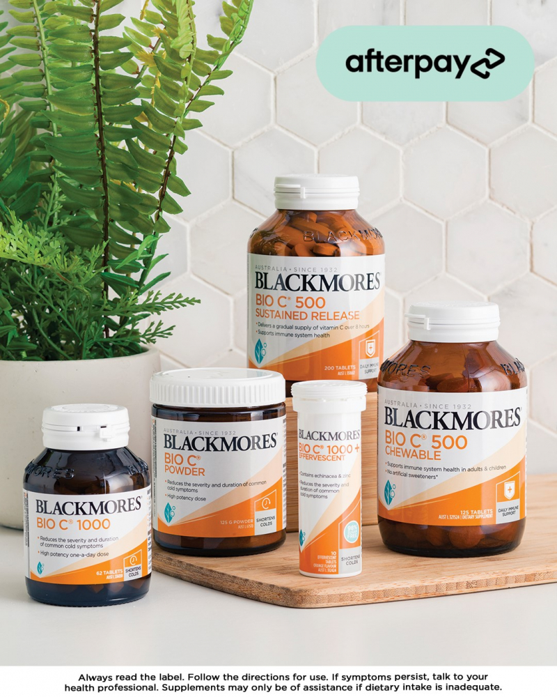 Bio C® range helps you support your immune system health in a format that suits you. Photo: Blackmores