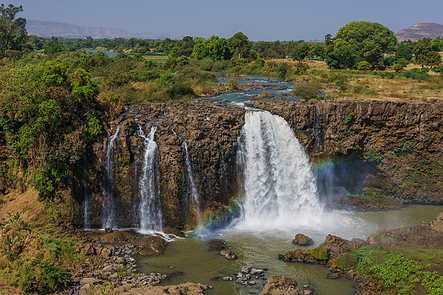 The Blue Nile Falls