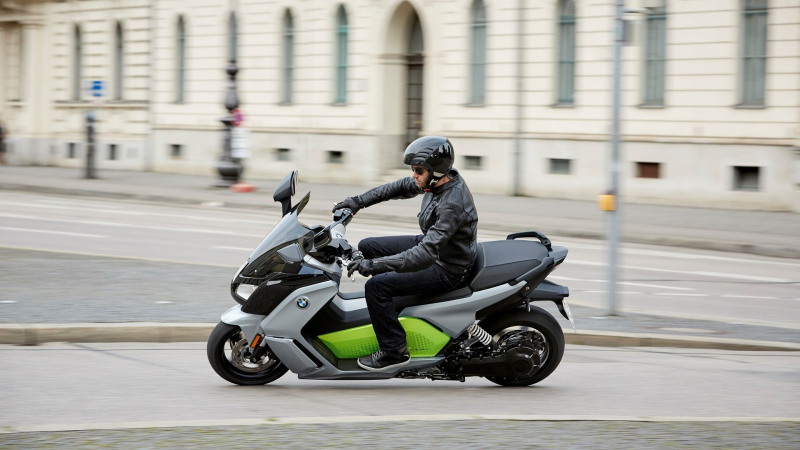 BMW C evolution e-scooter