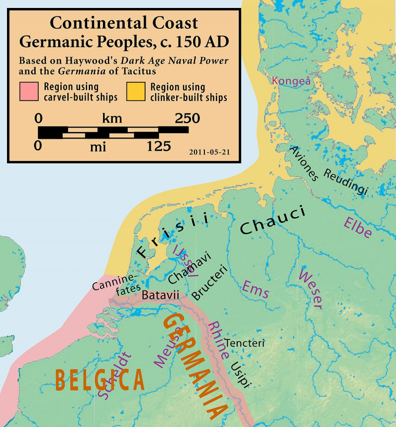 Canninefates tribe lived in the Rhine delta, in western Batavia - Photo: wikipedia.org