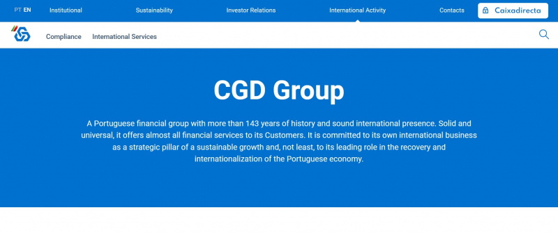 Screenshot of https://www.cgd.pt/English/International-Activity-CGD/Pages/CGD-Group-Worldwide.aspx