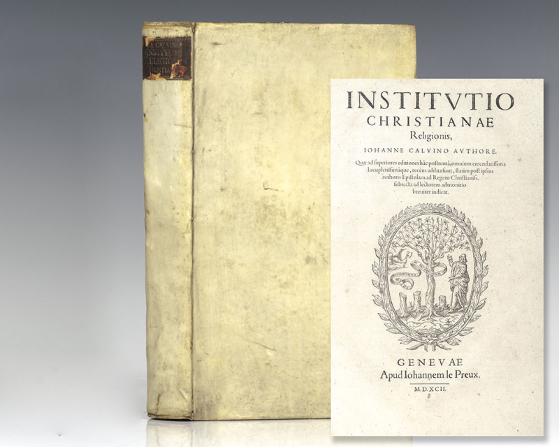 The Institutes of the Christian Religion -Photo: zvab.com · In stock