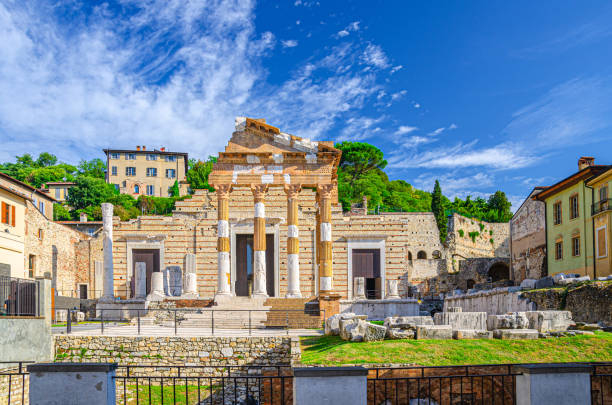Capitolium & Roman Forum in Brescia, Italy