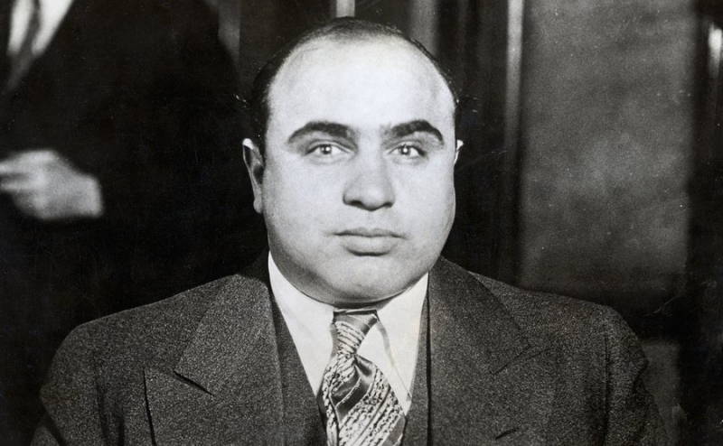 Photo:  The Vintage News - Capone’s crime gang raked in as much as $100 million annually