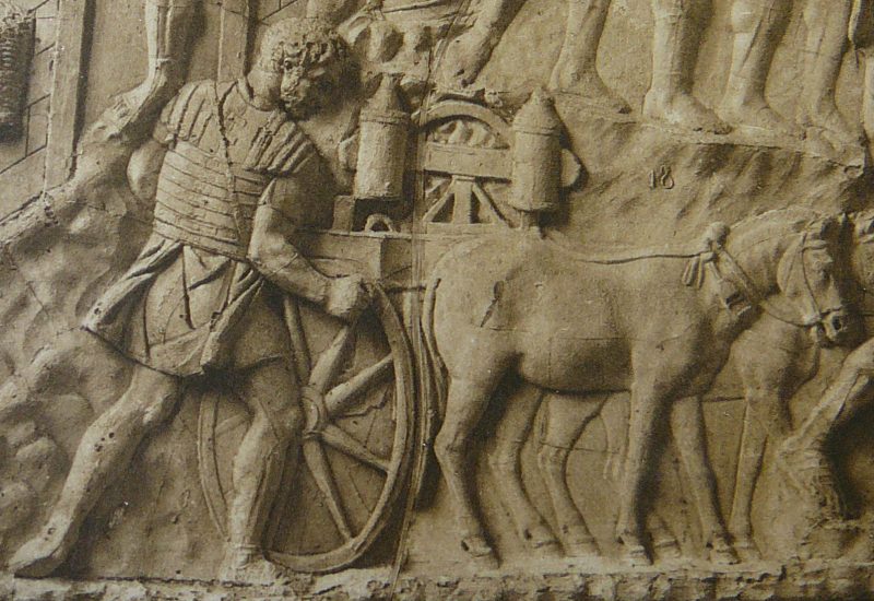 A Roman carroballista from the time of Trajan -en.wikipedia.org