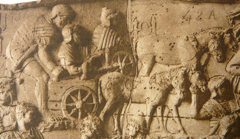 Roman cart-mounted ballista -en.wikipedia.org